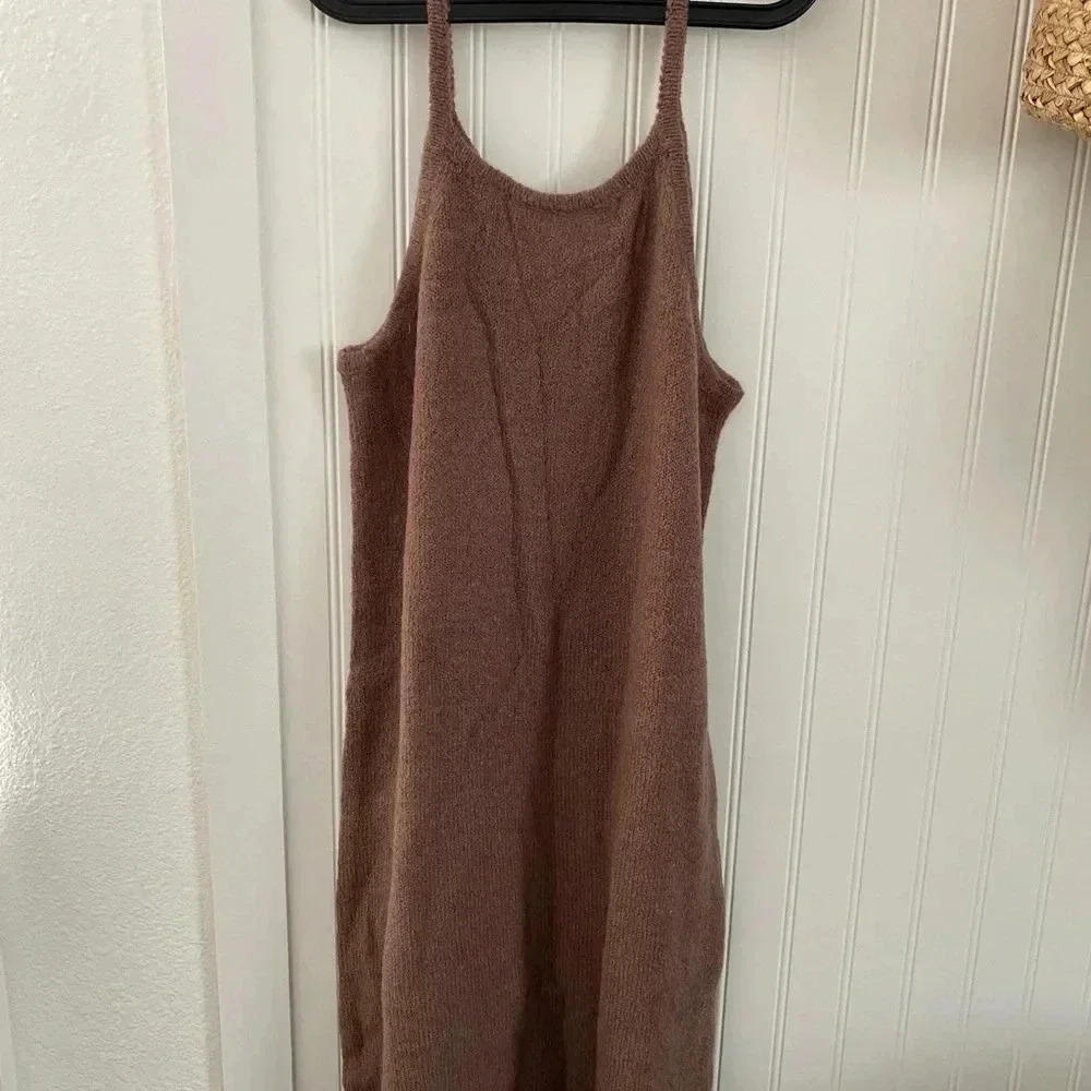 Zara Girls Soft Knit Dress (Perfect with an inner top/under shirt.) 11-12Y NWT